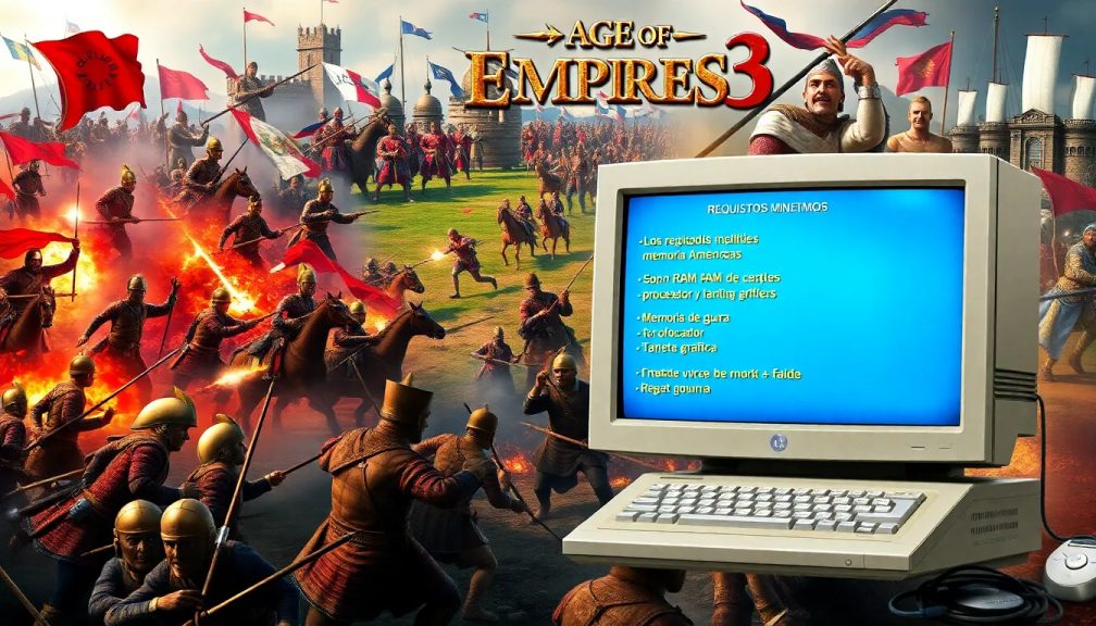 Age of empires 3 requisitos minimos Age of empires 3 requisitos minimos