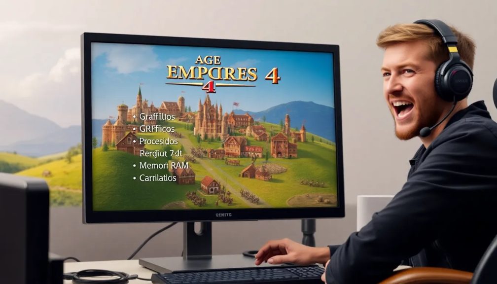 Age of empires 4 requisitos Age of empires 4 requisitos