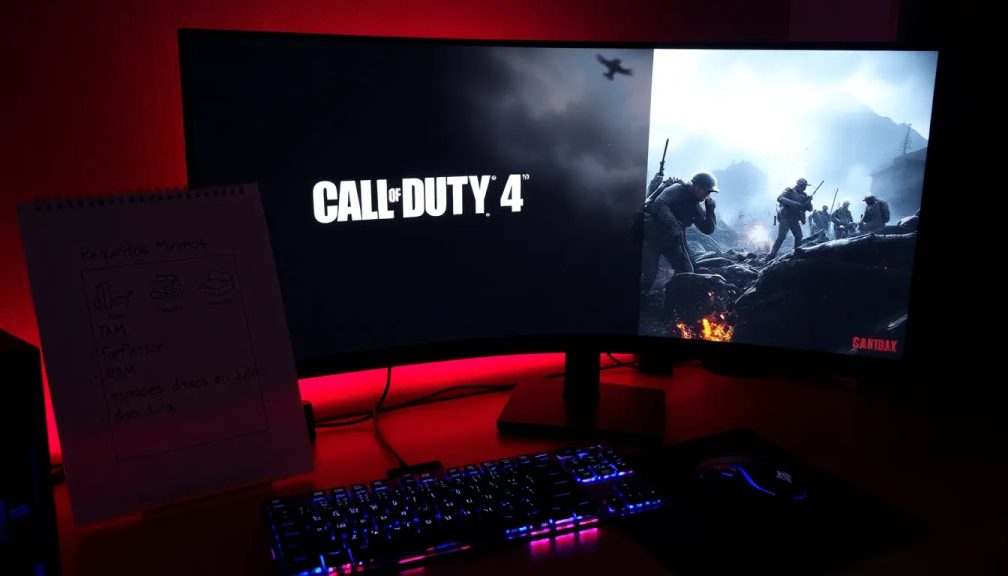 Call of duty 4 pc requisitos minimos Call of duty 4 pc requisitos minimos