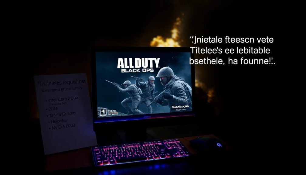 Call of duty black ops 1 pc requisitos Call of duty black ops 1 pc requisitos
