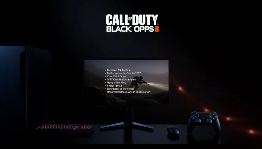 Call of duty black ops 2 requisitos