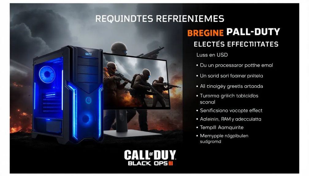 Call of duty black ops 3 requisitos recomendados Call of duty black ops 3 requisitos recomendados