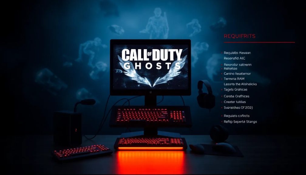 Call of duty ghost pc requisitos Call of duty ghost pc requisitos