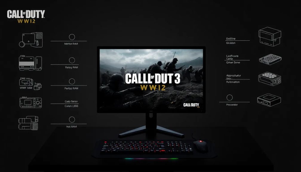 Call of duty ww2 pc requisitos Call of duty ww2 pc requisitos