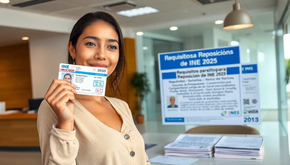 Requisitos para reposición de ine 2025