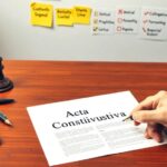 Acta constitutiva requisitos