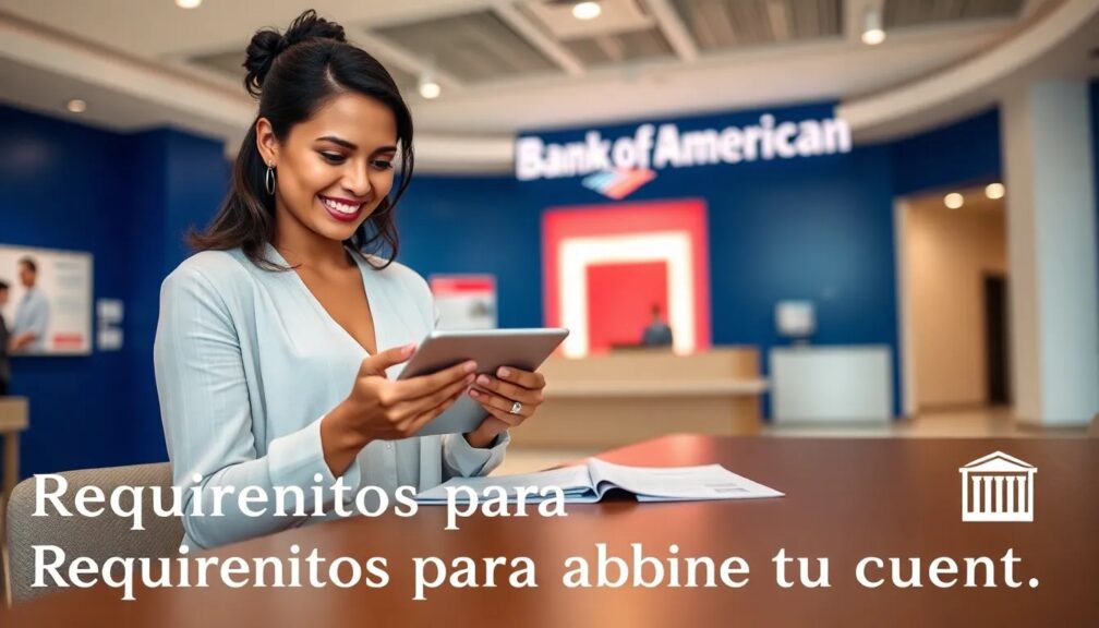 Bank of america requisitos para abrir cuenta Bank of america requisitos para abrir cuenta