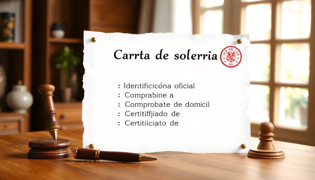 Carta de solteria requisitos