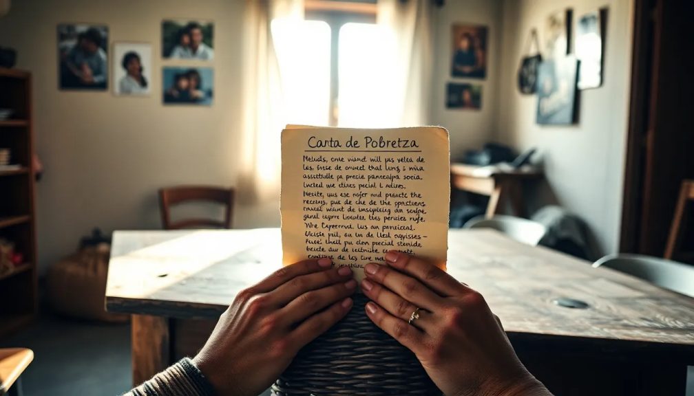 Carta pobreza requisitos