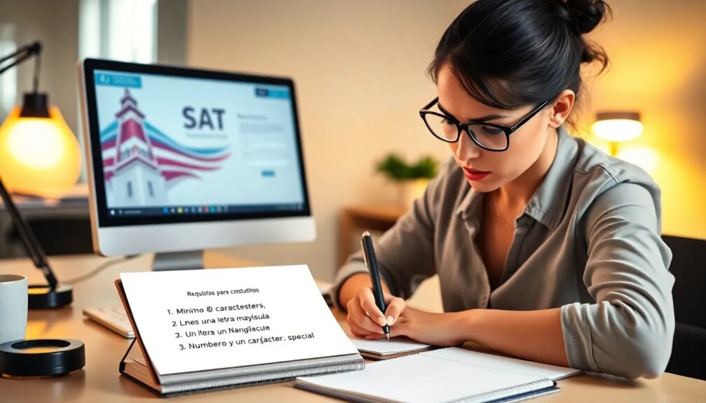 Requisitos para contraseña del sat Requisitos para contraseña del sat