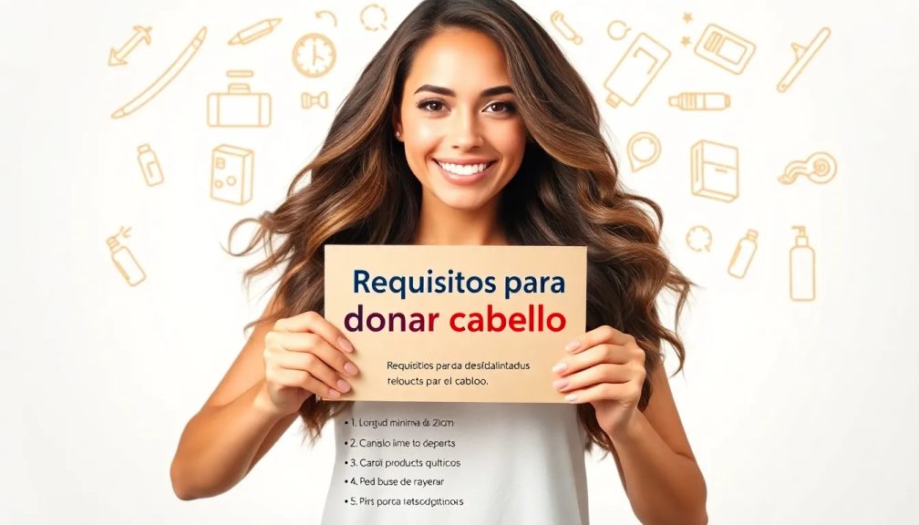 Requisitos para donar cabello