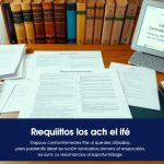 Requisitos para el ife