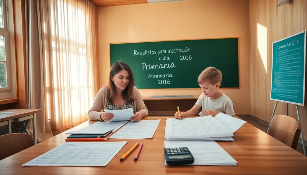 Requisitos para inscripcion a primaria 2016