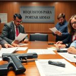 Requisitos para portar armas