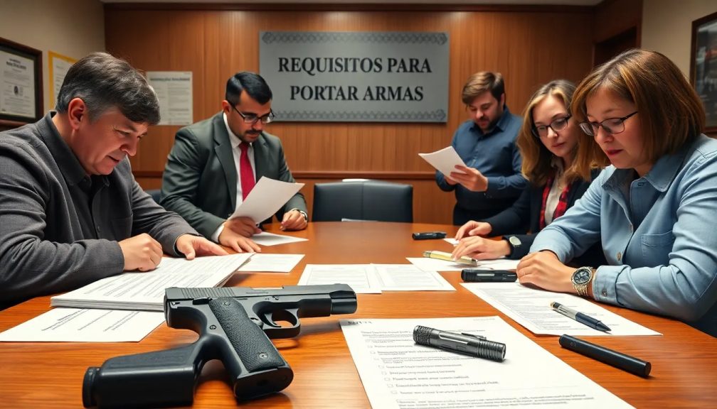 Requisitos para portar armas Requisitos para portar armas