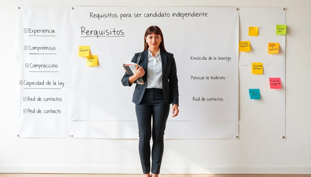 Requisitos para ser candidato independiente Requisitos para ser candidato independiente