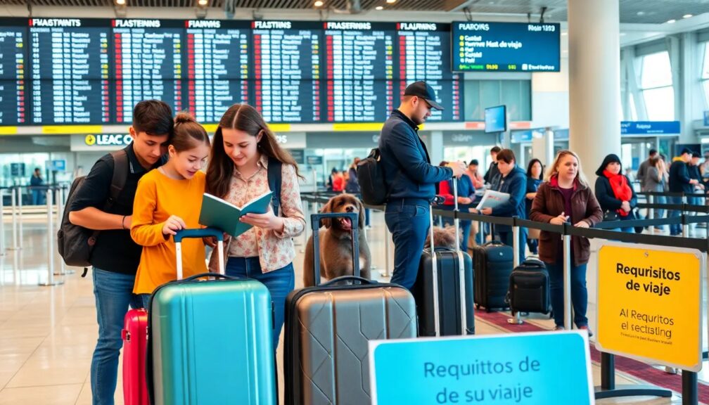 Requisitos para viajar en avion en estados unidos