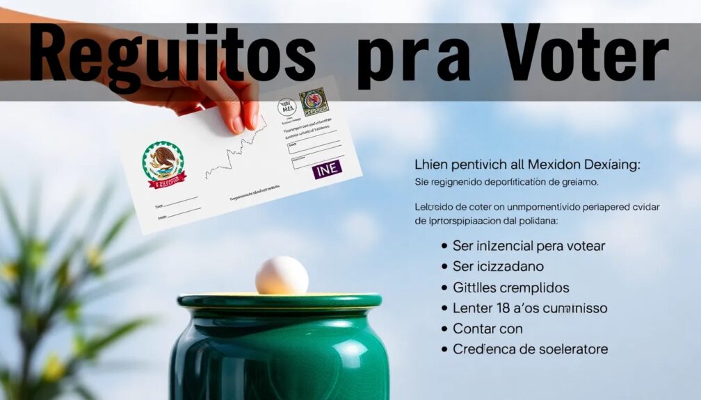 Requisitos para votar en méxico Requisitos para votar en méxico