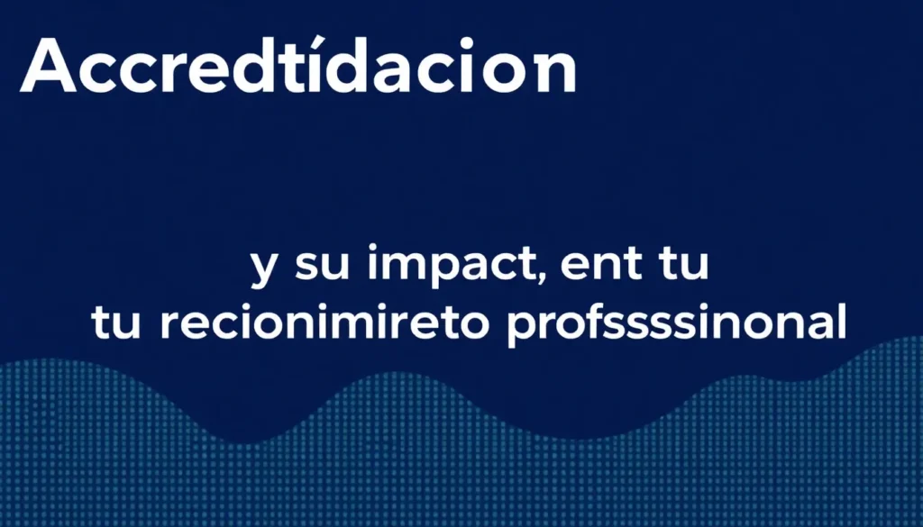 Acreditación T y su impacto en tu reconocimiento profesional Acreditación T y su impacto en tu reconocimiento profesional