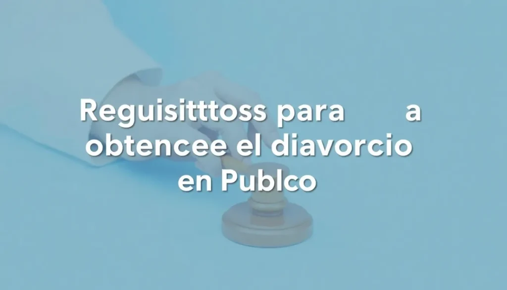 Requisitos para obtener el divorcio en Puebla